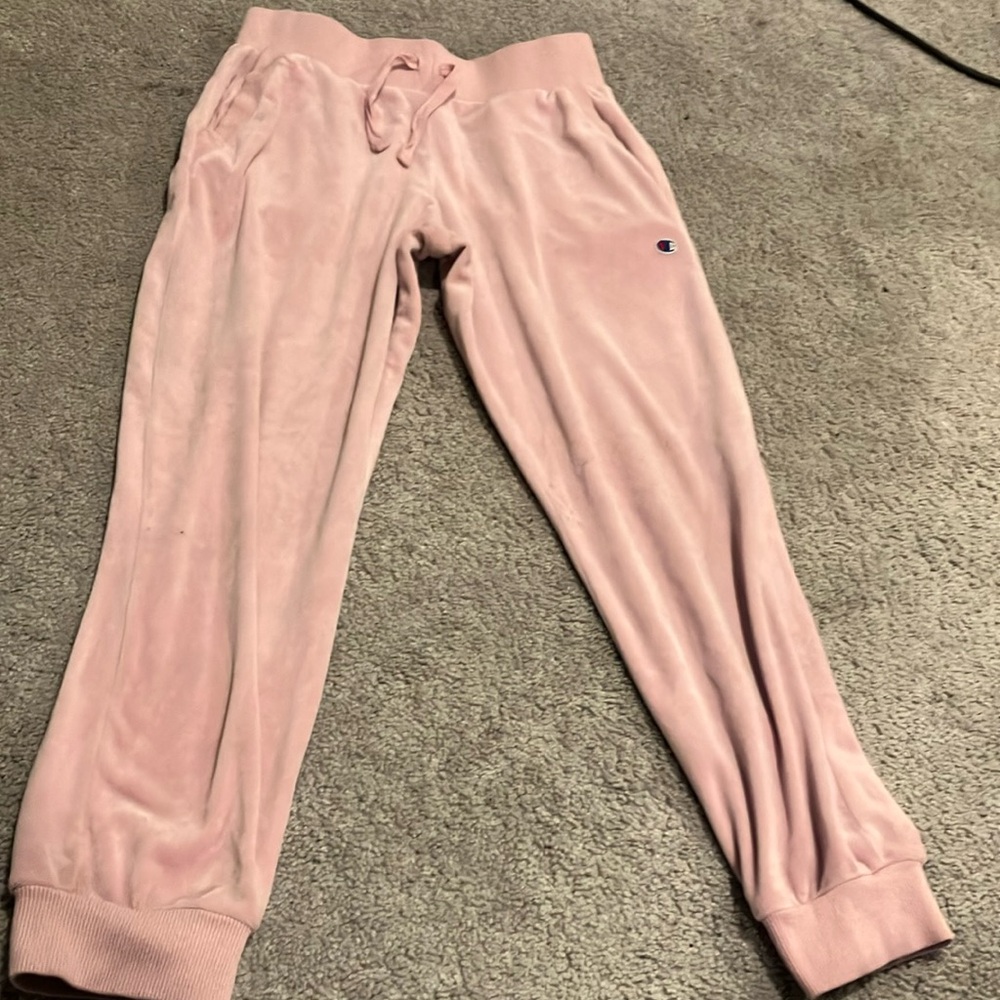 Champion Velvet Sweatpants